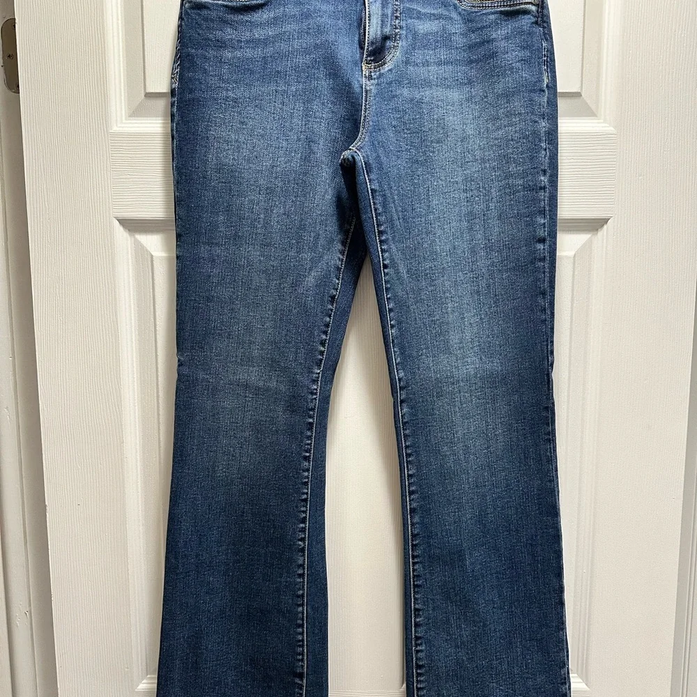 Kut from the Kloth Blue Flare Wide Leg Jeans - Picture 1 of 15